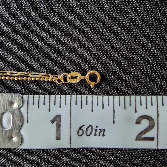 2 design gold bracelet - Picture 6 of 16